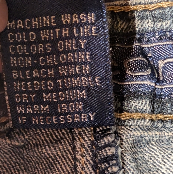 Baccini Long Denim Jean Skirt Maxi Flare - Picture 5 of 5